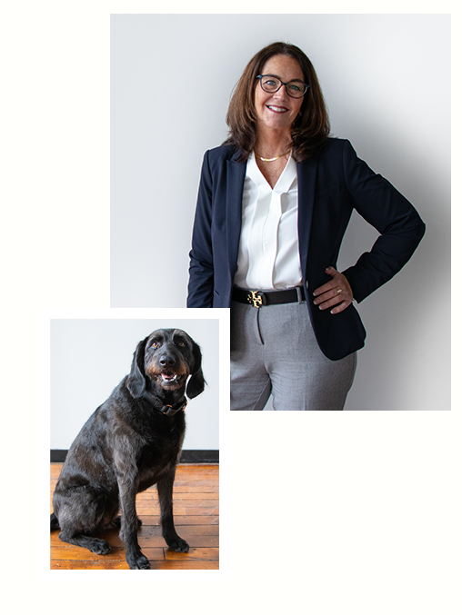 JCB-Consulting-Contact-Us-img Beth and her dog